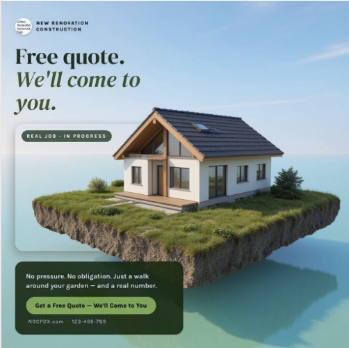 Free quote — floating home